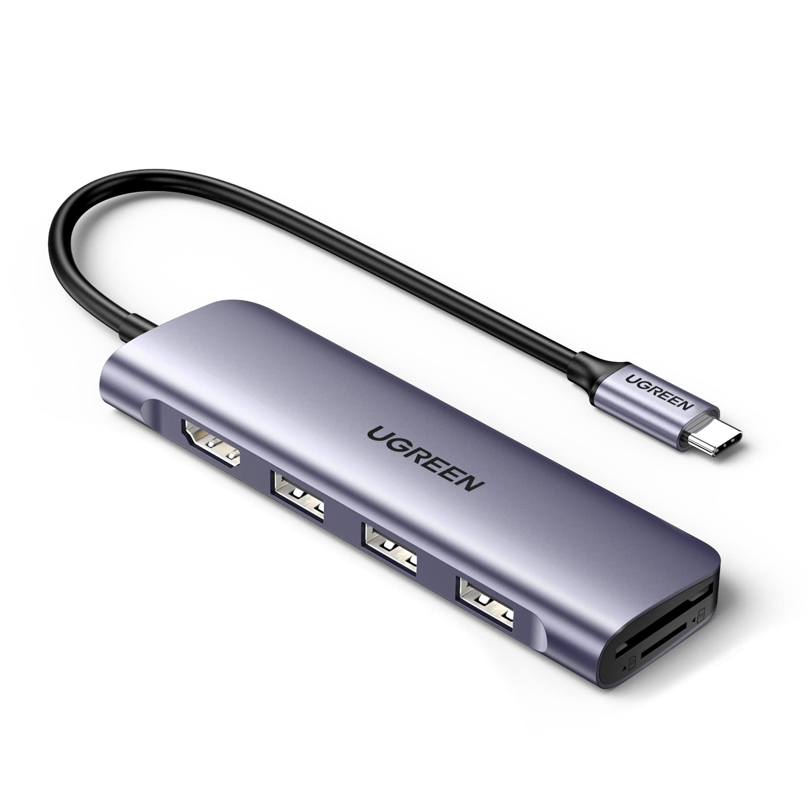 USB-хаб Ugreen 6-в-1